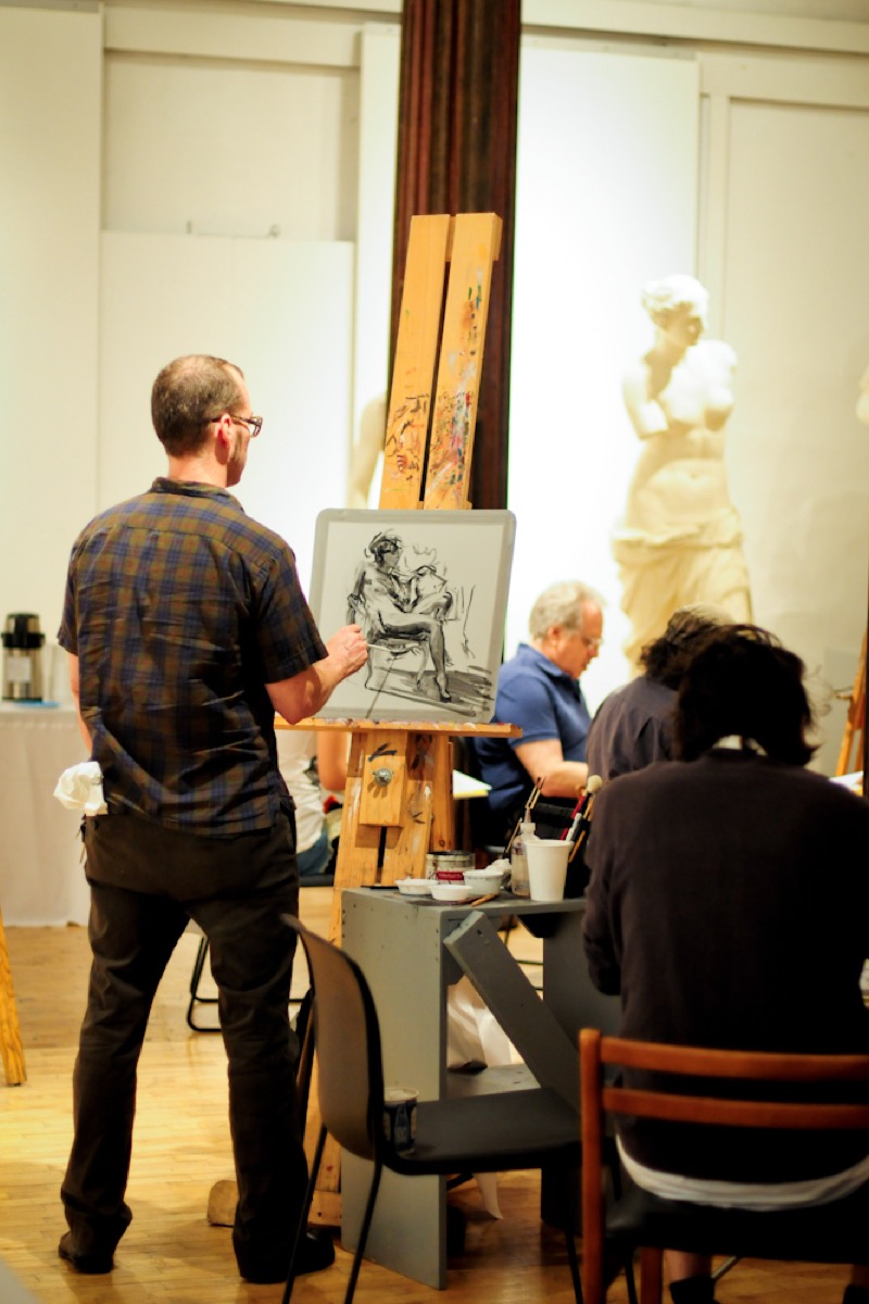 How To Set Up A Painting Studio At Home Artsy