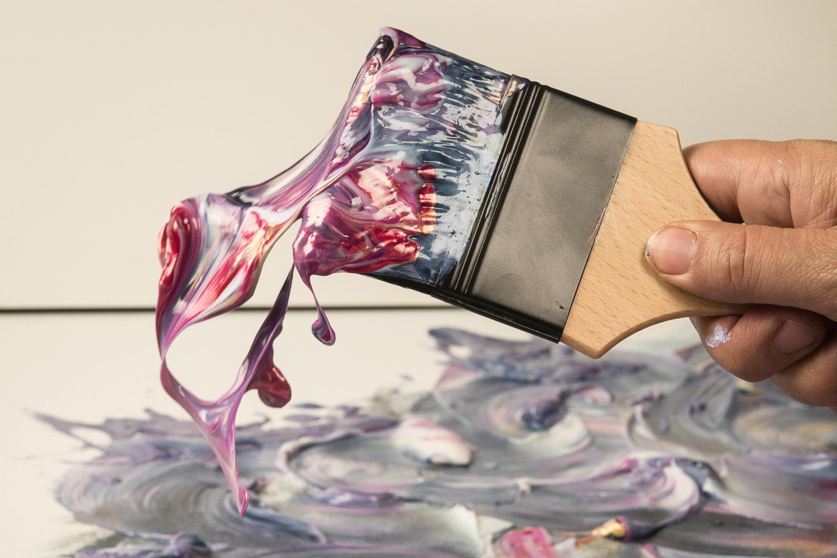 Top 10 Famous Acrylic Paintings / Acrylic painting is characterized by