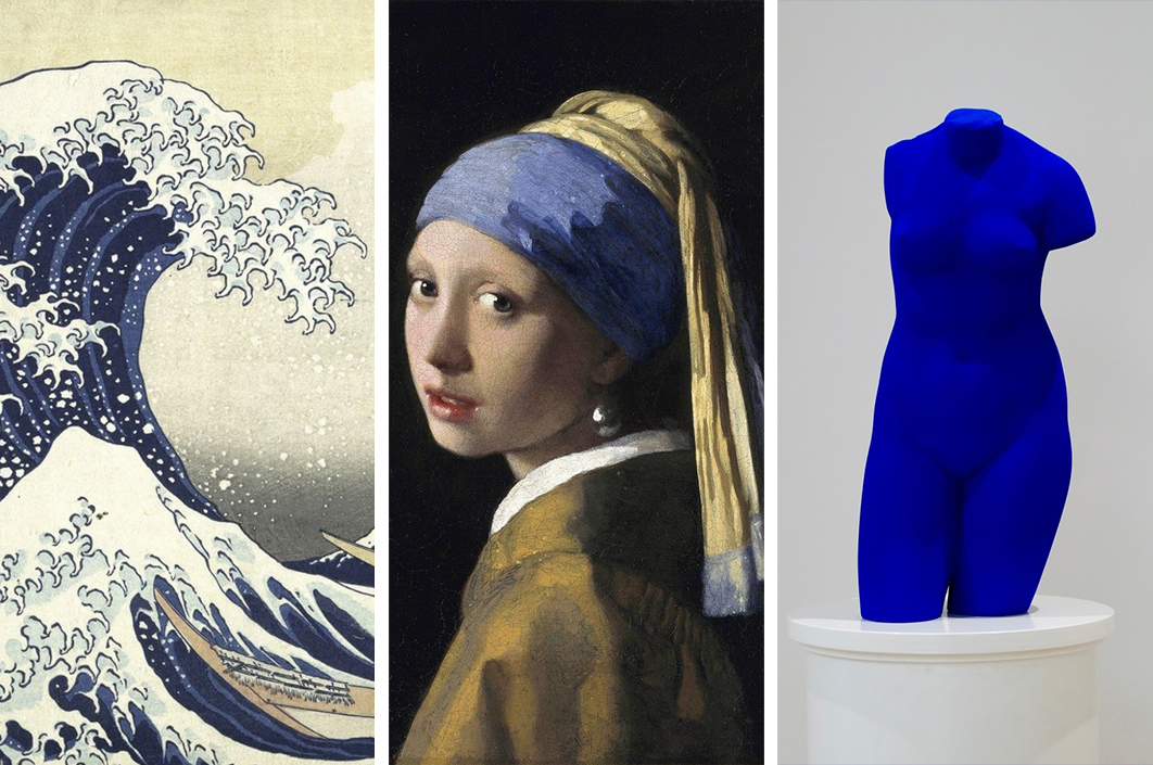 A Brief History of Blue Artsy