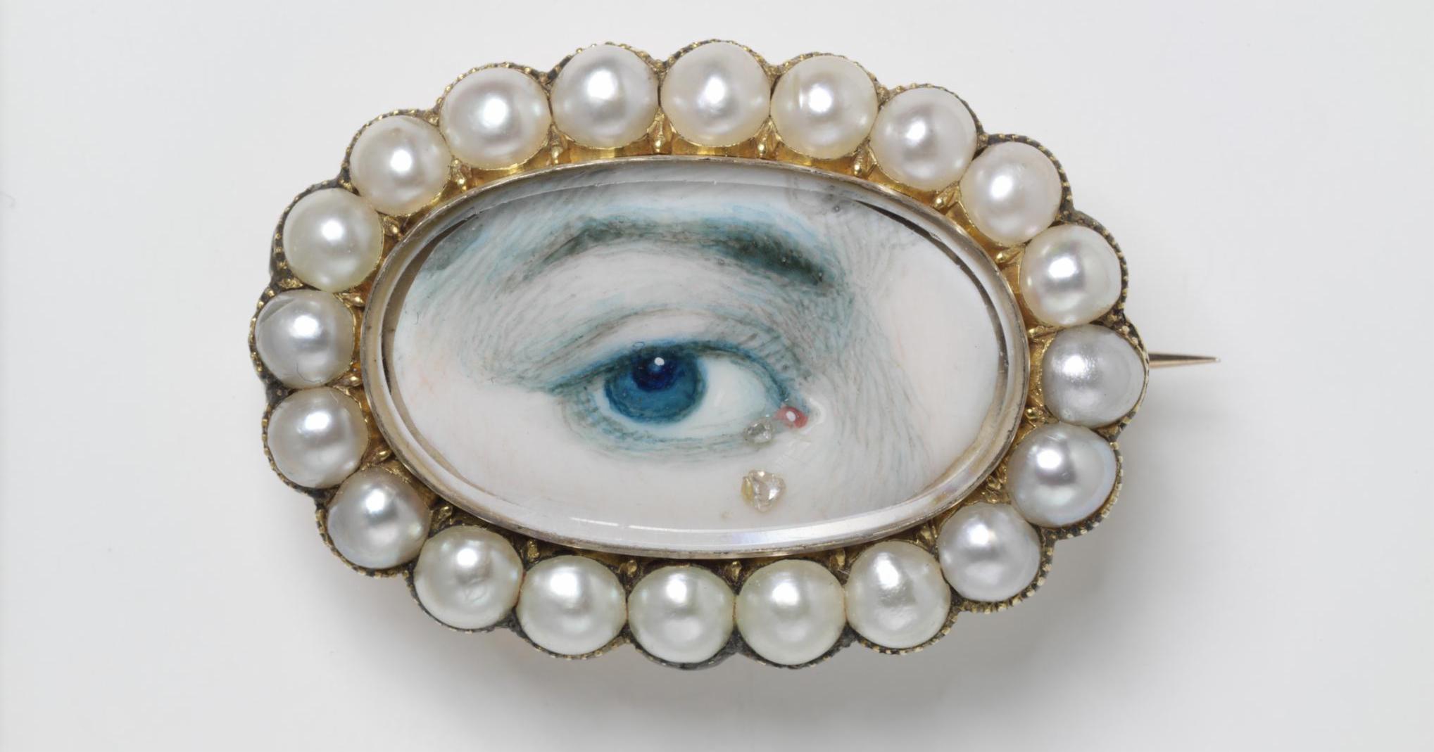 The Mysterious Lover’s Eye Jewelry of 18thCentury England Artsy