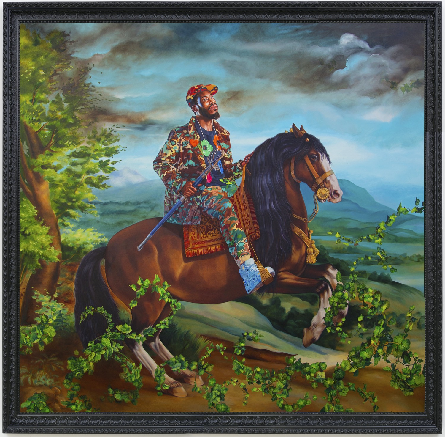 how kehinde wiley s dazzling portraits won over the art market artsy