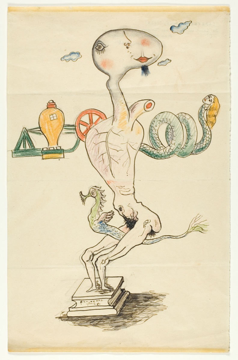 The exquisite corpse: chance and collaboration in surrealisms parlor game