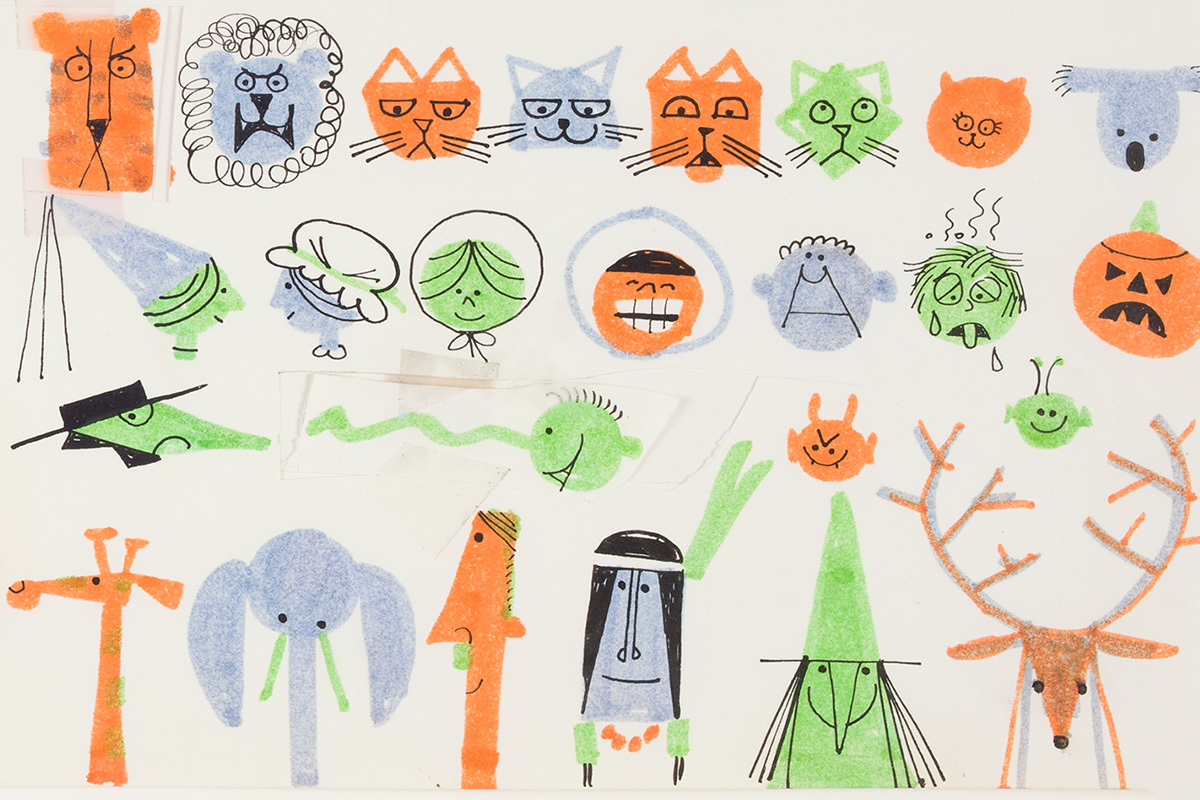 Illustrator Ed Emberley Taught Us To Draw With Our Fingerprints Artsy