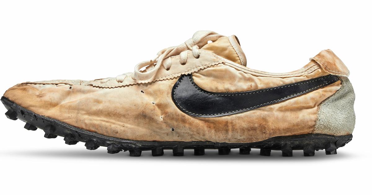 Nike Running Shoes Set New Auction Record for Sneakers at Sothebyâs - Artsy News