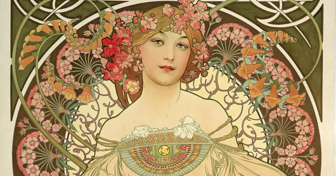 How Alphonse Mucha’s Iconic Posters Came to Define Art Nouveau Artsy