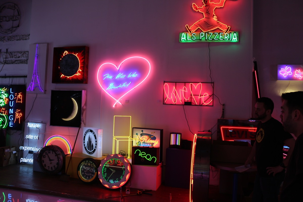Let There Be Neon, the Where Famous Artists Develop Their Neon