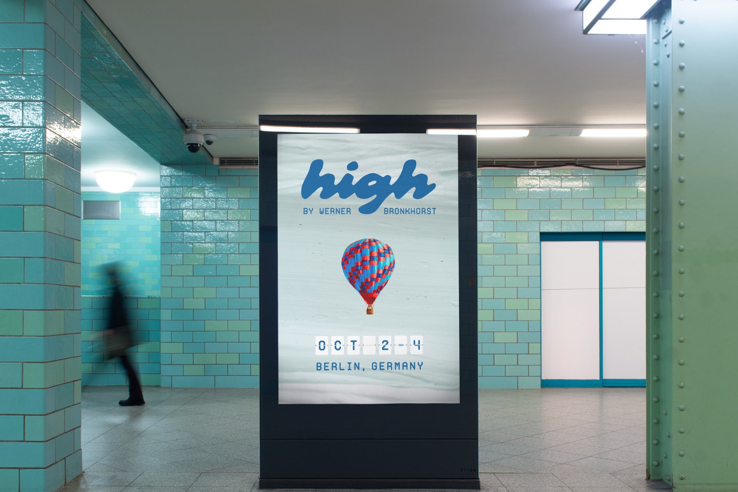 Painter Werner Bronkhorst to unveil largest exhibition to date at Berlin skyscraper in October.