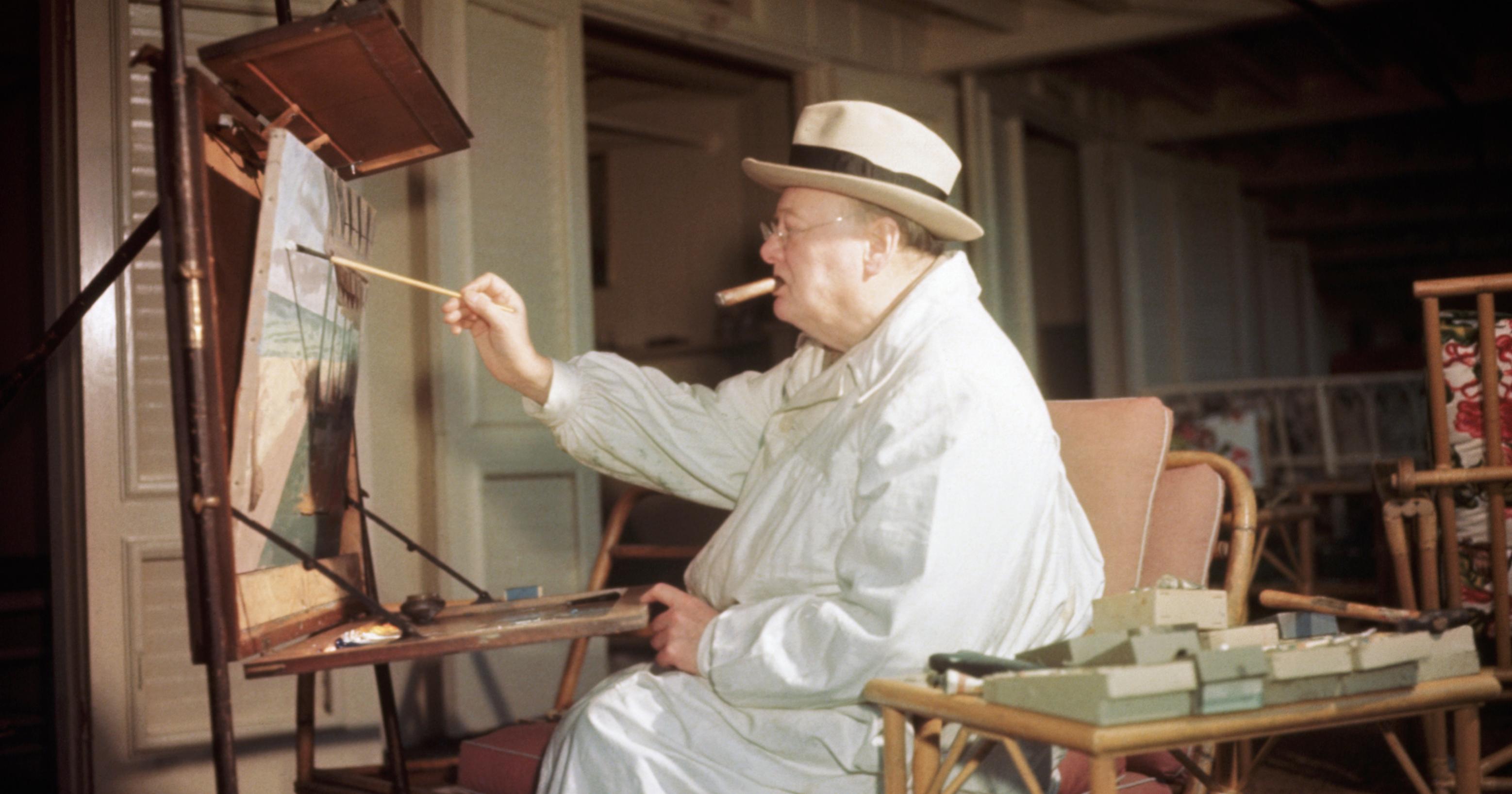 Picture World War 2 British Prime Minister Photo Old Art Artwork ...